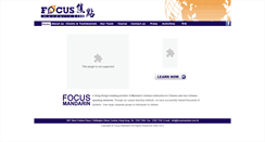 Desktop Screenshot of focusmandarin.com.hk